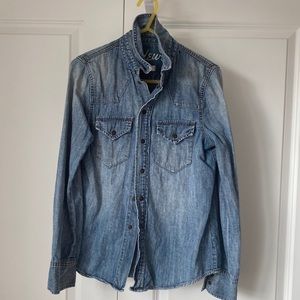 Chambray top by madewell